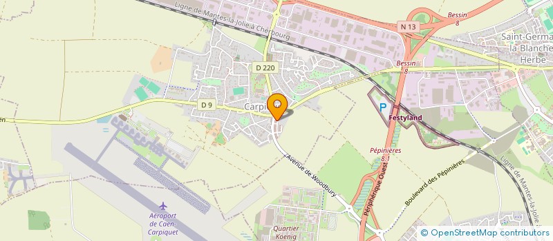 localisation de l'entreprise SOSPC14  CARPIQUET