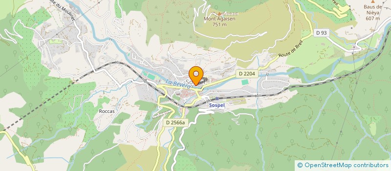 localisation de l'entreprise SOSPEL LA BELLE  SOSPEL