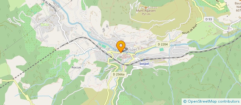 localisation de l'entreprise SOSPEL OPTIQUE  SOSPEL