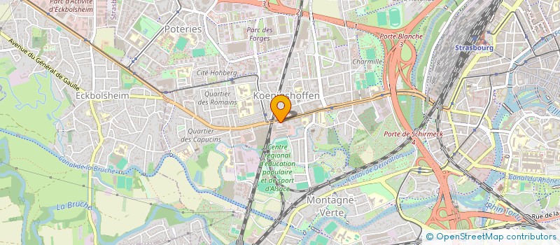 localisation de l'entreprise SOSRENO  STRASBOURG