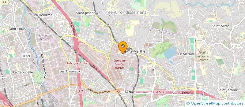 localisation de l'entreprise SOSSO MAURICE à MARSEILLE