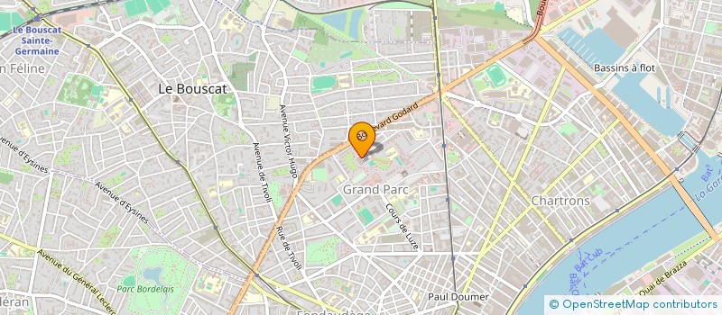 localisation de l'entreprise SOSSOLUTIONSERVICES à BORDEAUX