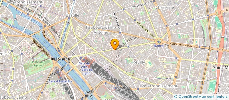 localisation de l'entreprise SOSSURVIE à PARIS