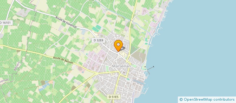 localisation de l'entreprise SOSTA à MARSEILLAN