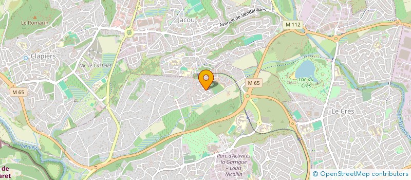 localisation de l'entreprise SOSTEN  CASTELNAU-LE-LEZ