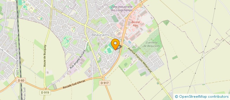 localisation de l'entreprise SOSTENA  BEAURAINS