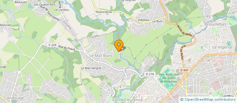 localisation de l'entreprise SOSTRAD à LIMOGES