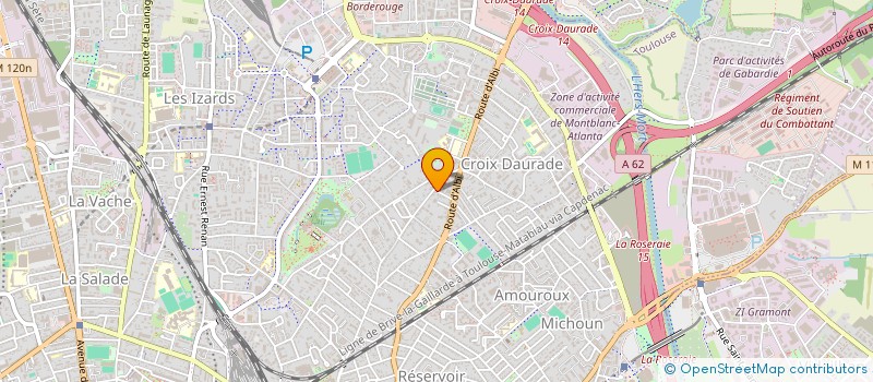 localisation de l'entreprise SOSUD-LANFANT à TOULOUSE