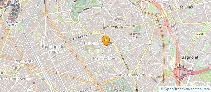 localisation de l'entreprise SOSVELOEXPRESS  PARIS