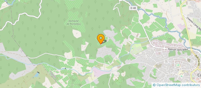 localisation de l'entreprise SOSYMA  COGOLIN
