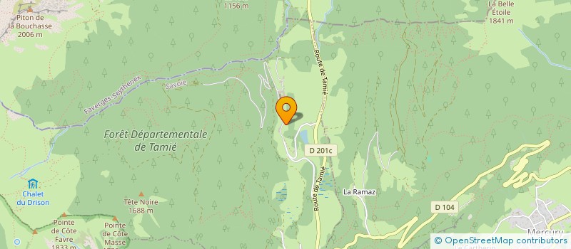 localisation de l'entreprise SOTAM SAS  PLANCHERINE