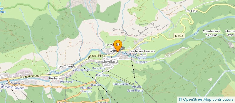 localisation de l'entreprise SOTEB à VAL-CENIS