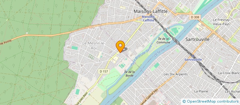 localisation de l'entreprise SOTEC  LE MESNIL-LE-ROI