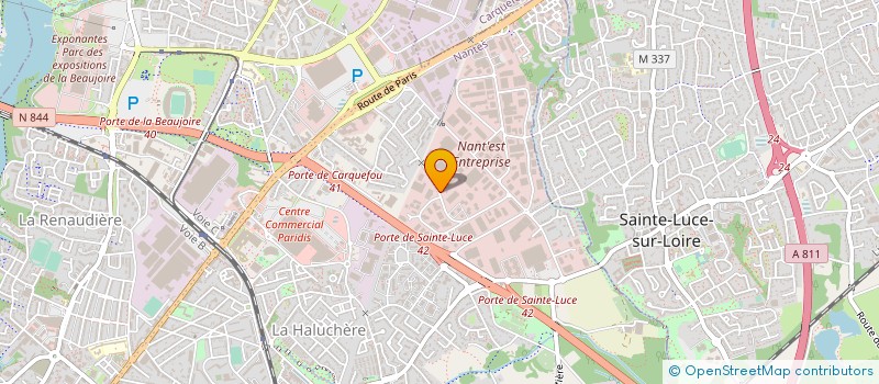 localisation de l'entreprise SOTEC MEDICAL à NANTES