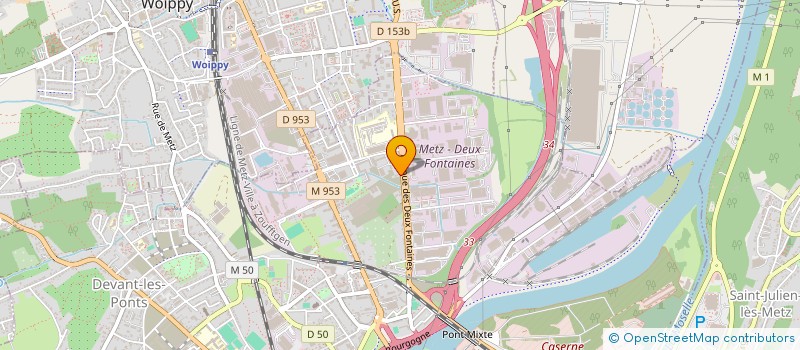 localisation de l'entreprise SOTECDENT à METZ