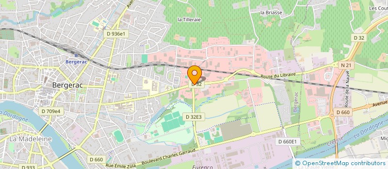 localisation de l'entreprise SOTECH IMMOBILIER à BERGERAC