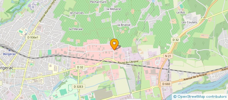 localisation de l'entreprise SOTECH TECHNOLOGIES SERVICES à BERGERAC