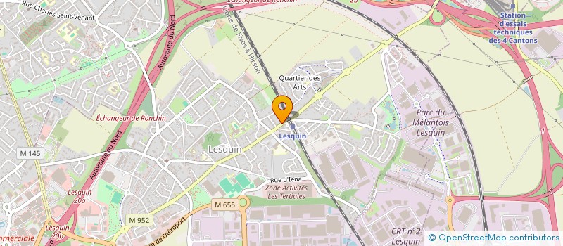 localisation de l'entreprise SOTEL PROTEGEZ VOUS à LESQUIN