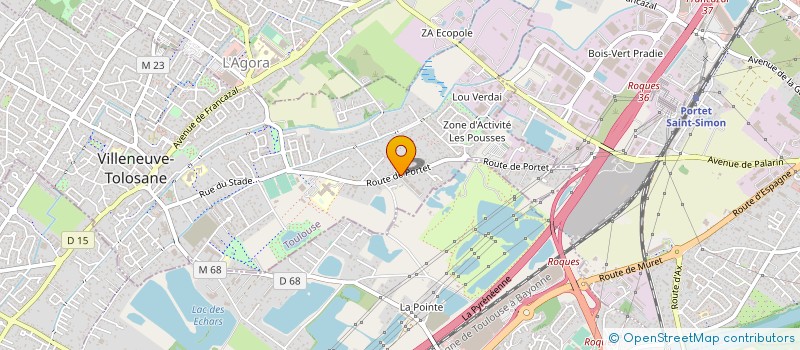 localisation de l'entreprise SOTEM DP à VILLENEUVE-TOLOSANE