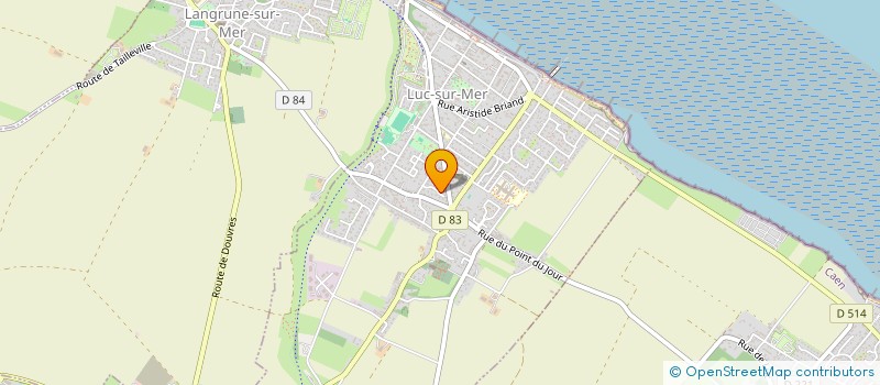 localisation de l'entreprise SOTENI  LUC-SUR-MER