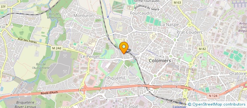 localisation de l'entreprise SOTEP ALLIANCE à COLOMIERS