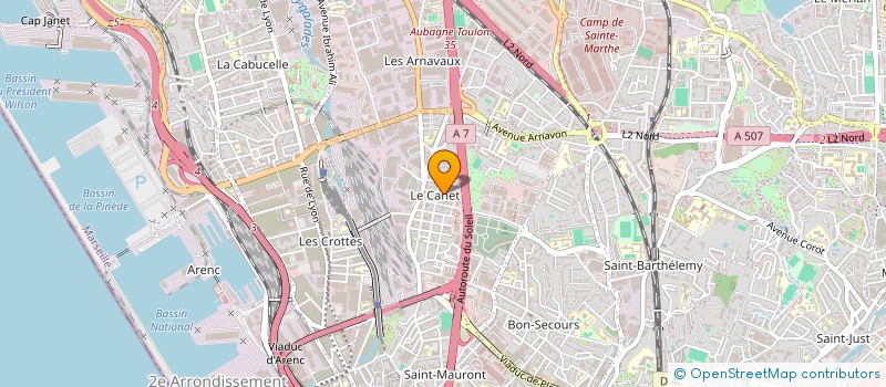 localisation de l'entreprise SOTERMI à MARSEILLE