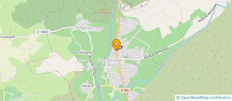 localisation de l'entreprise SOTEXMI à SAINT-BAUZILLE-DE-PUTOIS