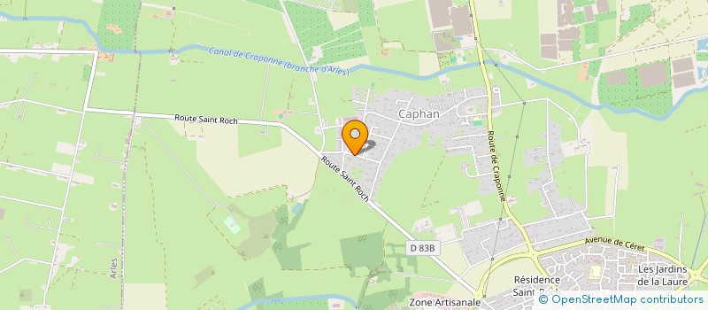 localisation de l'entreprise SOTGIL à SAINT-MARTIN-DE-CRAU