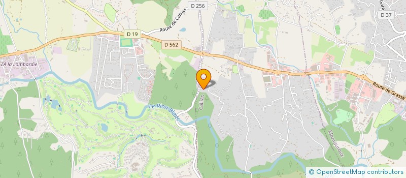 localisation de l'entreprise SOTHA  CALLIAN