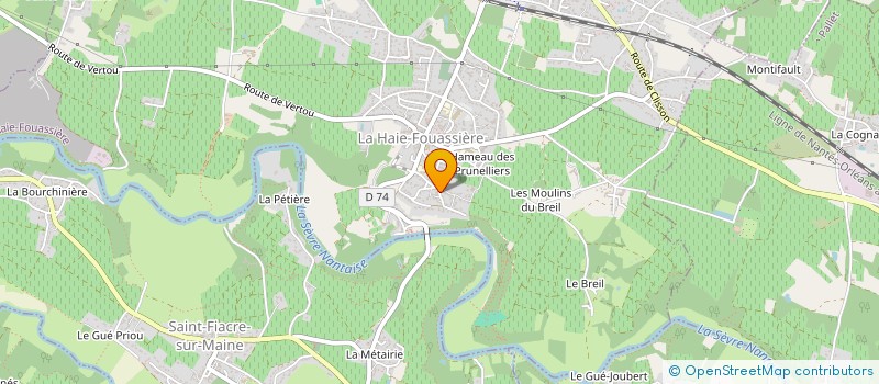 localisation de l'entreprise SOTHIM à MAISDON-SUR-SEVRE
