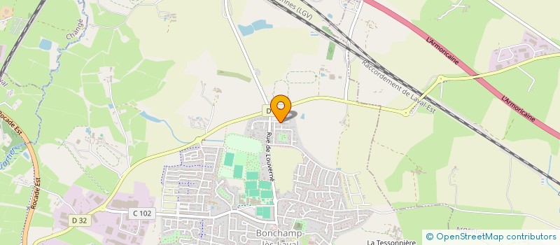 localisation de l'entreprise SOTHIS  BONCHAMP-LES-LAVAL