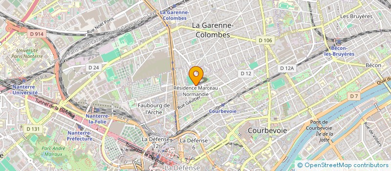 localisation de l'entreprise SOTHITOM CLICHY à COURBEVOIE