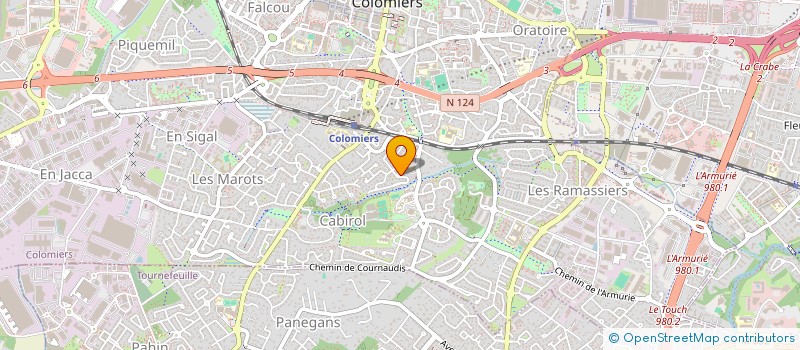 localisation de l'entreprise SOTHOLUM à COLOMIERS