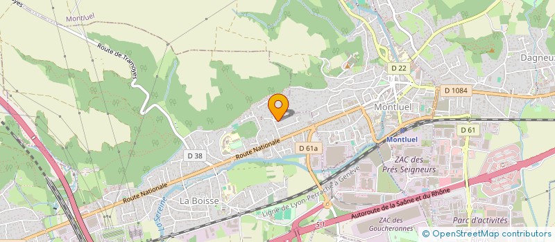 localisation de l'entreprise SOTHOPIE  LA BOISSE