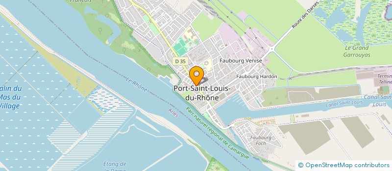 localisation de l'entreprise SOTHYDA à PORT-SAINT-LOUIS-DU-RHONE