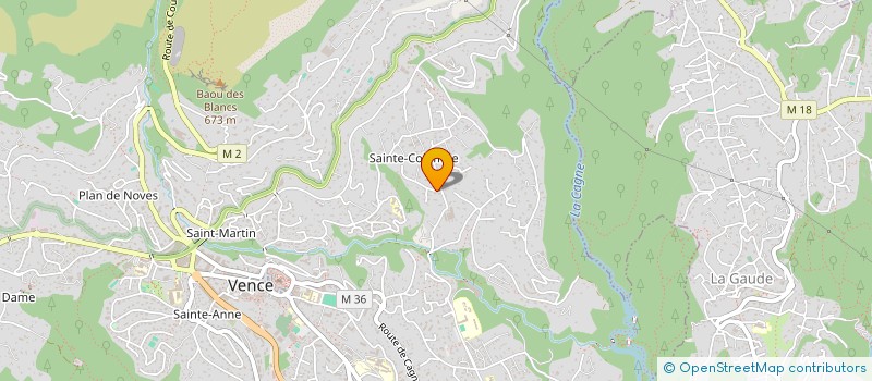 localisation de l'entreprise SOTIC  VENCE