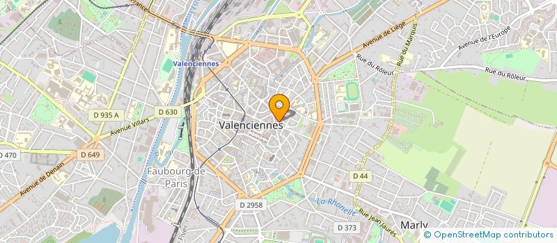 localisation de l'entreprise SOTIC TECHN INDUS COMMERCIALE à VALENCIENNES