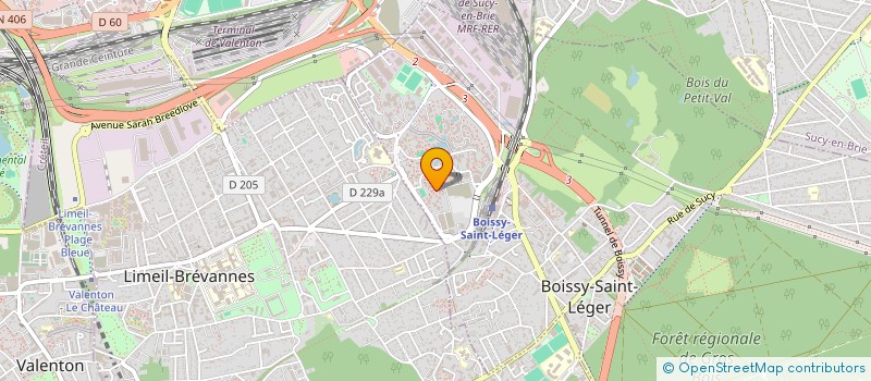 localisation de l'entreprise SOTIF à BOISSY-SAINT-LEGER