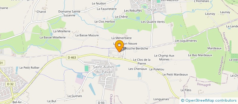 localisation de l'entreprise SOTIM (SOCIETE DE TRANSACTIONS IMMOBILIERES)  CHATEAUGIRON