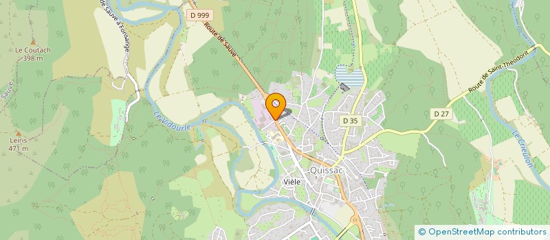 localisation de l'entreprise SOTIMAT à QUISSAC