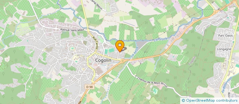localisation de l'entreprise SOTIMEX  SOCIETE TROPEZIENNE D'IMPORT-EXPORT  COGOLIN