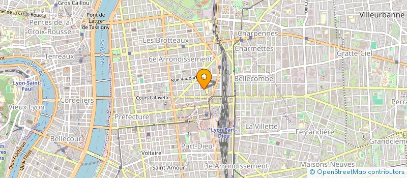 localisation de l'entreprise SOTIP SOC DE TUYAUTERIE INDUSTR PROCESS  LYON