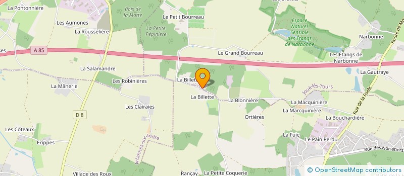 localisation de l'entreprise SOTIPOSE à RIVARENNES