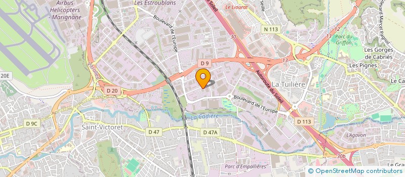 localisation de l'entreprise SOTIS 13 à VITROLLES