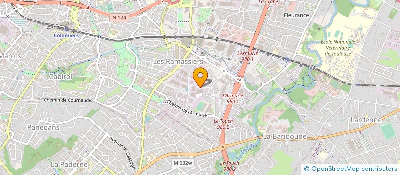 localisation de l'entreprise SOTIS 31 à COLOMIERS
