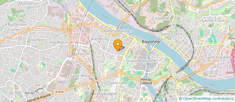 localisation de l'entreprise SOTO GANGADUNA à BAYONNE
