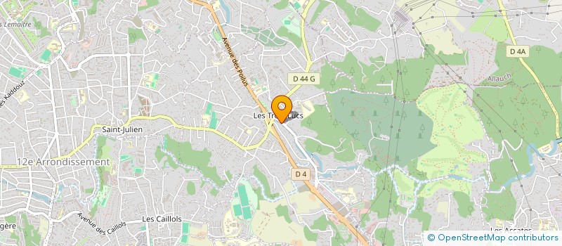 localisation de l'entreprise SOTO PROD à MARSEILLE 12