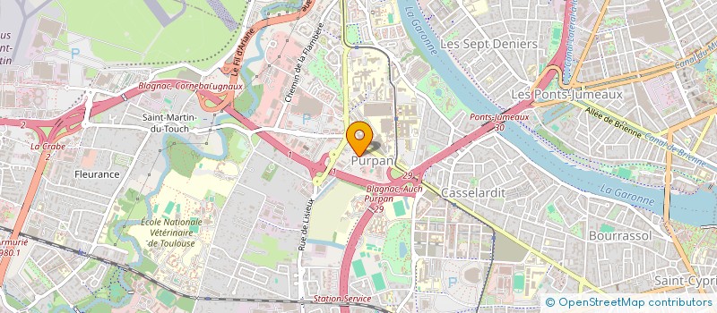 localisation de l'entreprise SOTOM  TOULOUSE