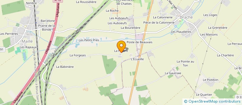 localisation de l'entreprise SOTOPER  MAILLE