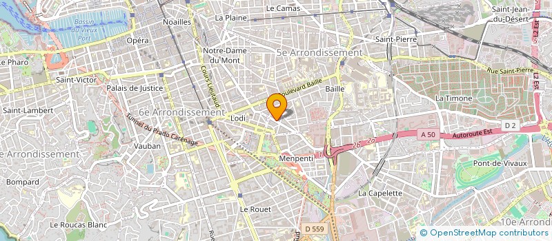 localisation de l'entreprise SOTR à MARSEILLE
